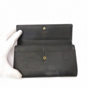 LOUIS VUITTON Epi Pochette Portomone Credit M63562 Long Wallet Unisex | AlmaBagz