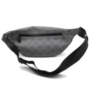 LOUIS VUITTON Discovery Bumbag PM Gray Monogram Shadow leather M46108 | AlmaBagz