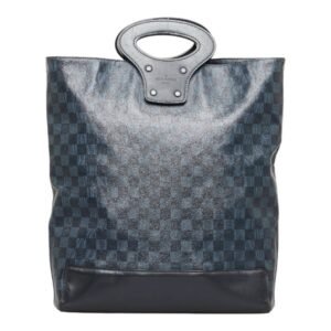 LOUIS VUITTON Damier Cobalt Tote NS Handbag Shoulder Bag N51100 Navy PVC Leather Women's | AlmaBagz