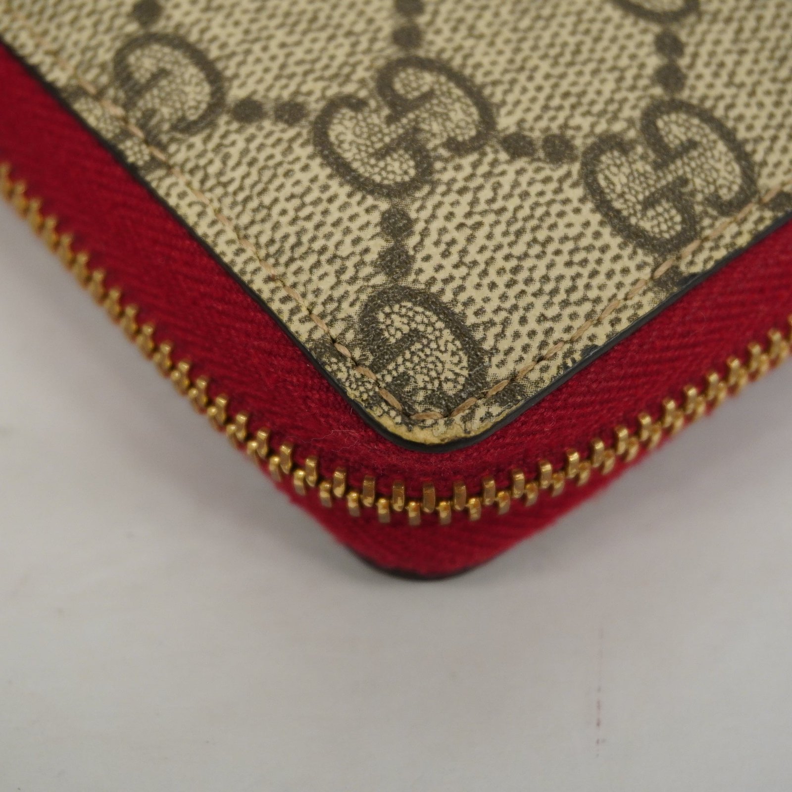 GUCCI Mystic Cat 499382 Gold Hardware Women's GG Supreme,Leather Wallet | AlmaBagz - Image 10