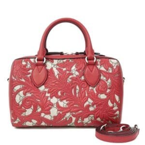 Gucci Shoulder Bag GG Supreme Handbag Arabesque Mini Boston Ladies | AlmaBagz