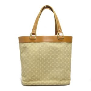 LOUIS VUITTON Lucille GM Tote Bag Beige Monogram mini leather M92683 | AlmaBagz
