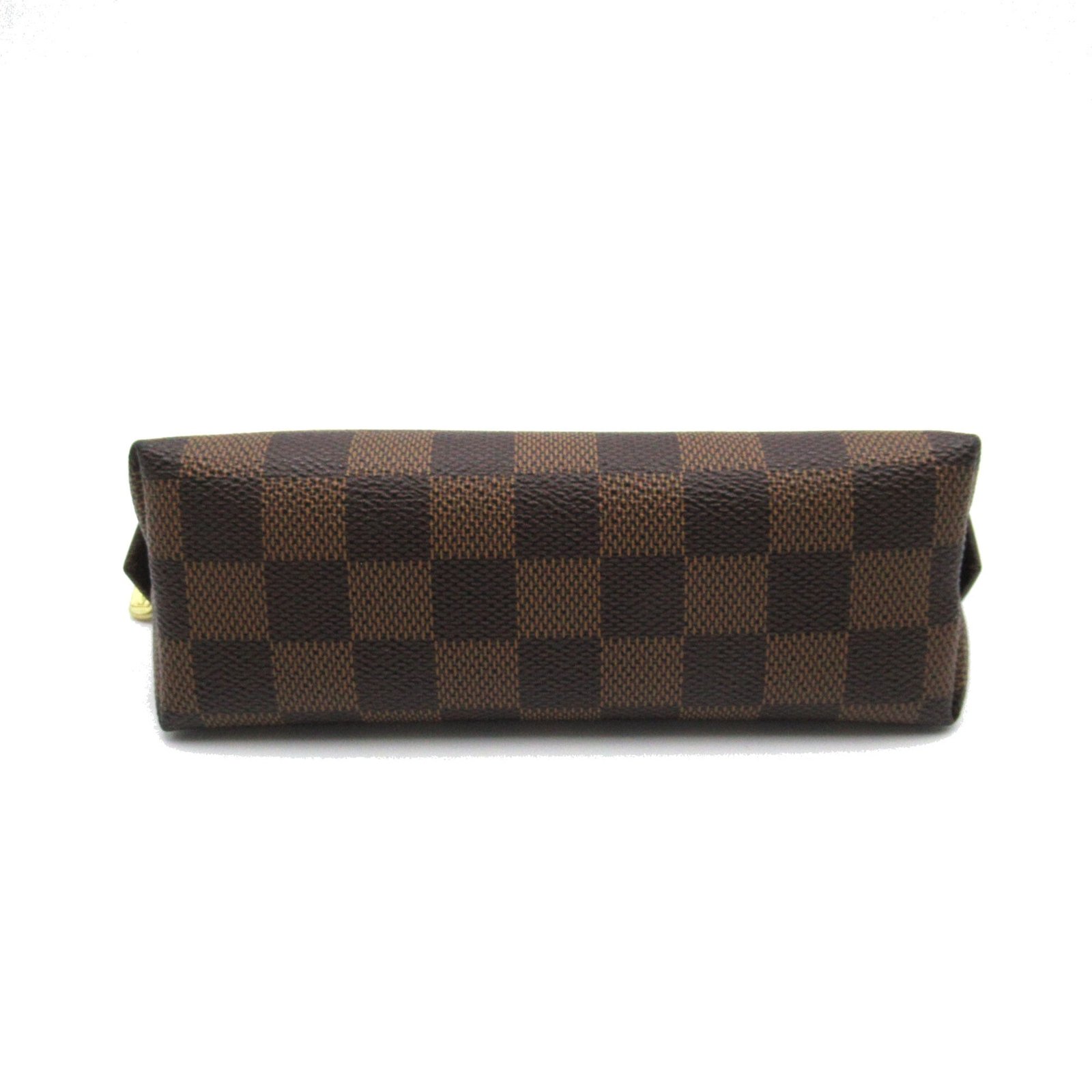 LOUIS VUITTON Pochette Cosmetic PM Brown Damier PVC coated canvas N47516 | AlmaBagz - Image 3