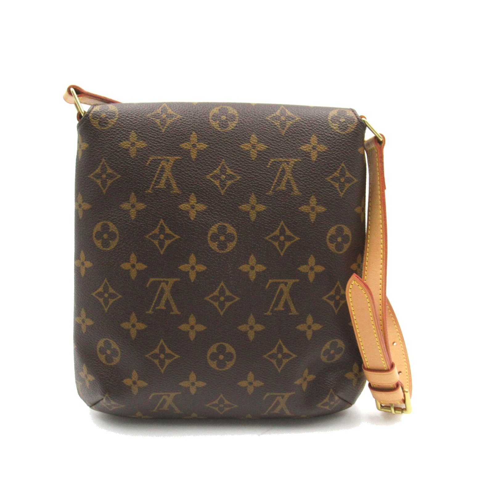 Louis Vuitton Musette Salsa Short Brown Monogram PVC coated canvas M51258 | AlmaBagz