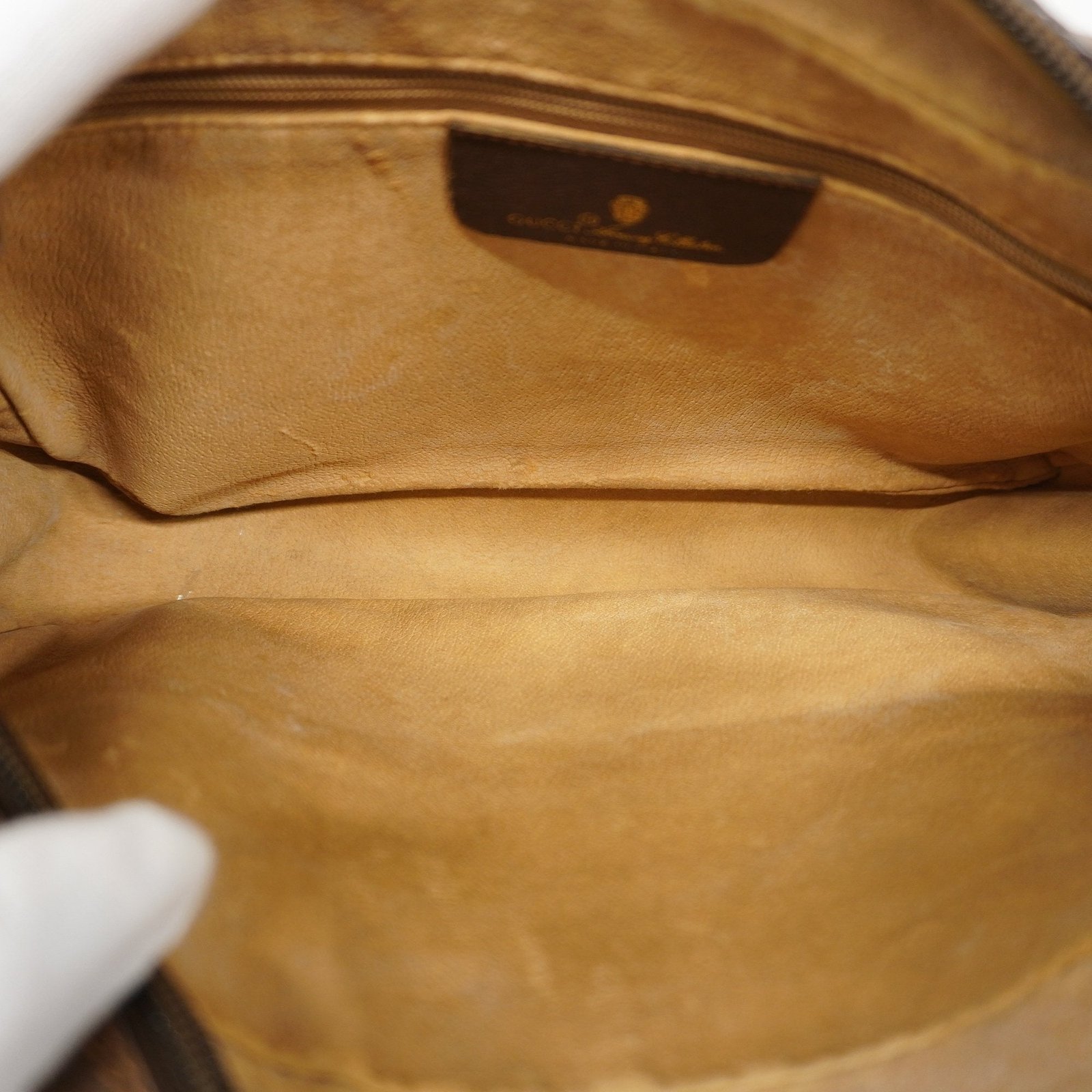 GUCCI Clutch Bag 89.01.044 Women's GG Supreme Clutch Bag Beige,Brown | AlmaBagz - Image 5