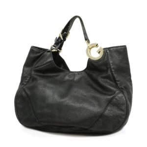 Guccissima 002-1073 Women's Leather Shoulder Bag,Tote Bag Black | AlmaBagz