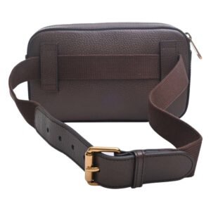 GUCCI Leather Waist Bag Belt 100th Anniversary 602695 Brown Women's | AlmaBagz