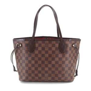 LOUIS VUITTON Damier Neverfull PM Tote Bag Ebene N51109 Brown | AlmaBagz