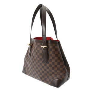 LOUIS VUITTON Damier Hampstead MM Brown N51204 Women's Canvas Handbag | AlmaBagz