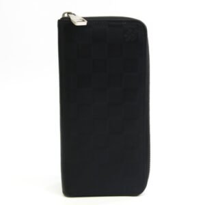 Louis Vuitton Damier Infini Zippy Wallet Vertical N63549 Men's Damier Infini Long Wallet (bi-fold) Cosmos | AlmaBagz