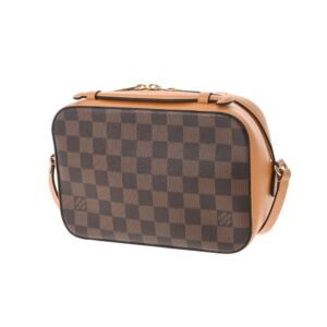 LOUIS VUITTON Damier Santa Monica Saffron N40178 Women's Canvas Shoulder Bag | AlmaBagz