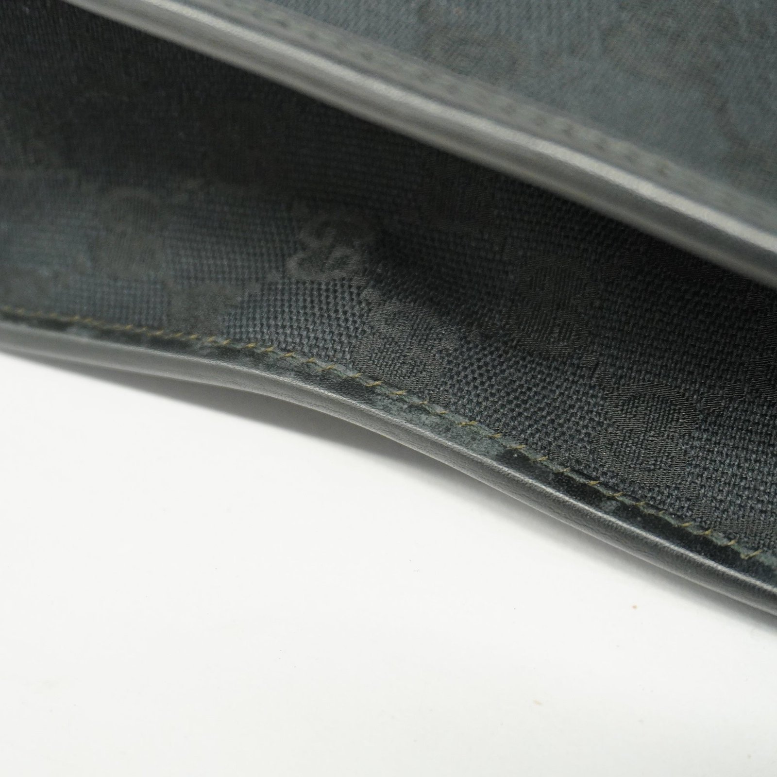 GUCCI Jackie Handbag 002 1065 Women's GG Canvas Black | AlmaBagz - Image 12