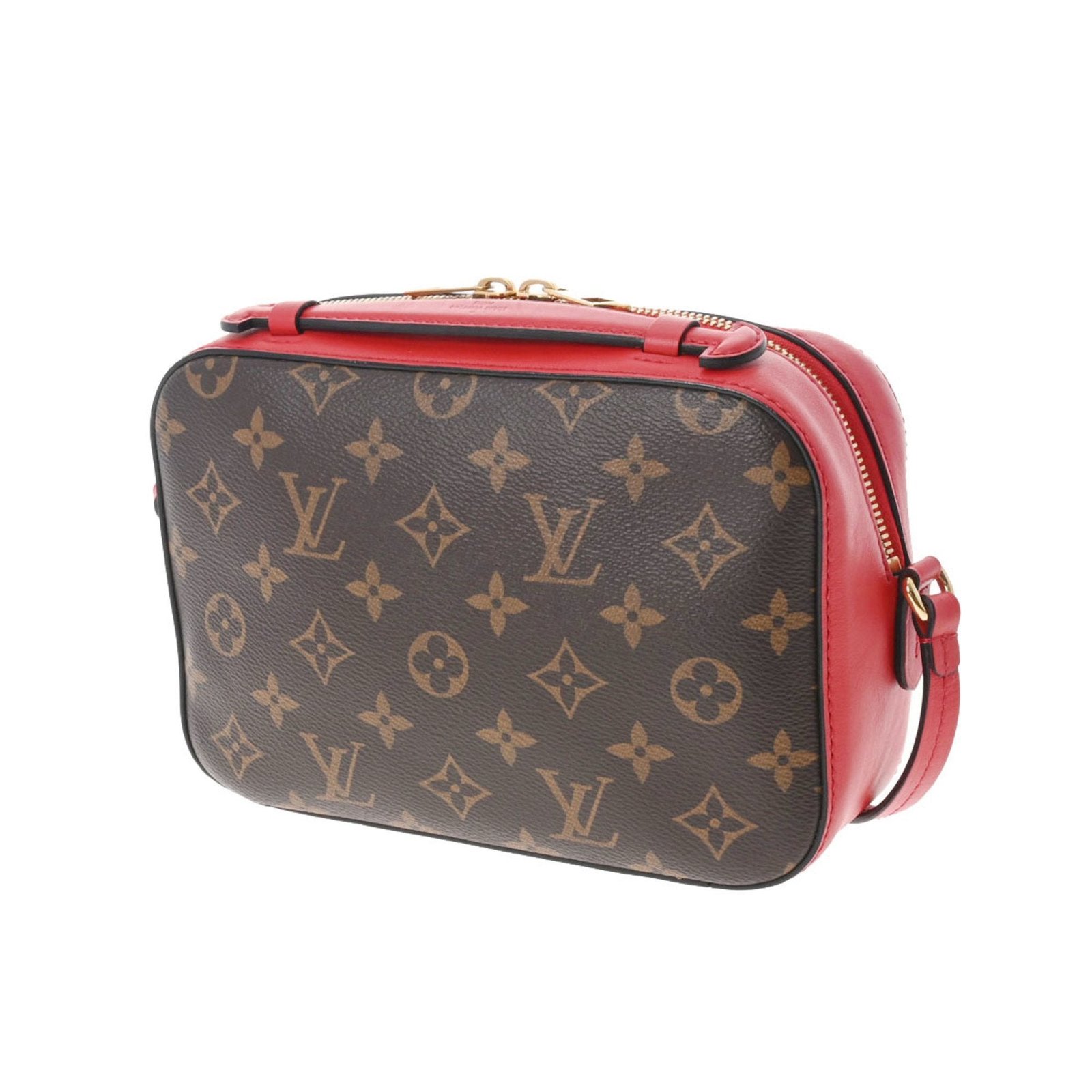LOUIS VUITTON Monogram Santonju Coquelicot M43556 Ladies Canvas Shoulder Bag | AlmaBagz