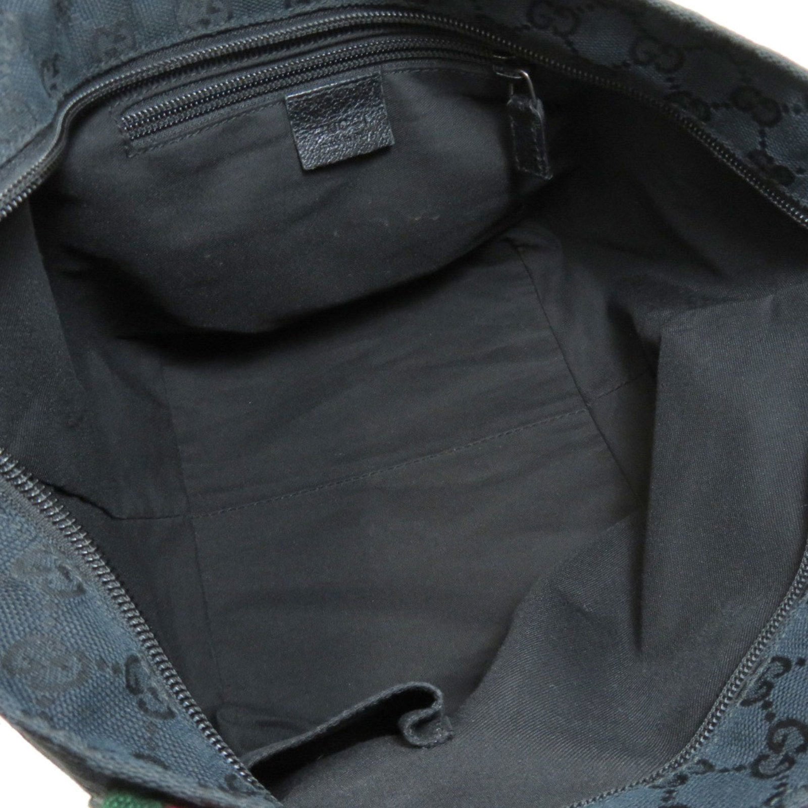 Gucci 131228 GG Sherry Line Handbag Canvas Ladies GUCCI | AlmaBagz - Image 5