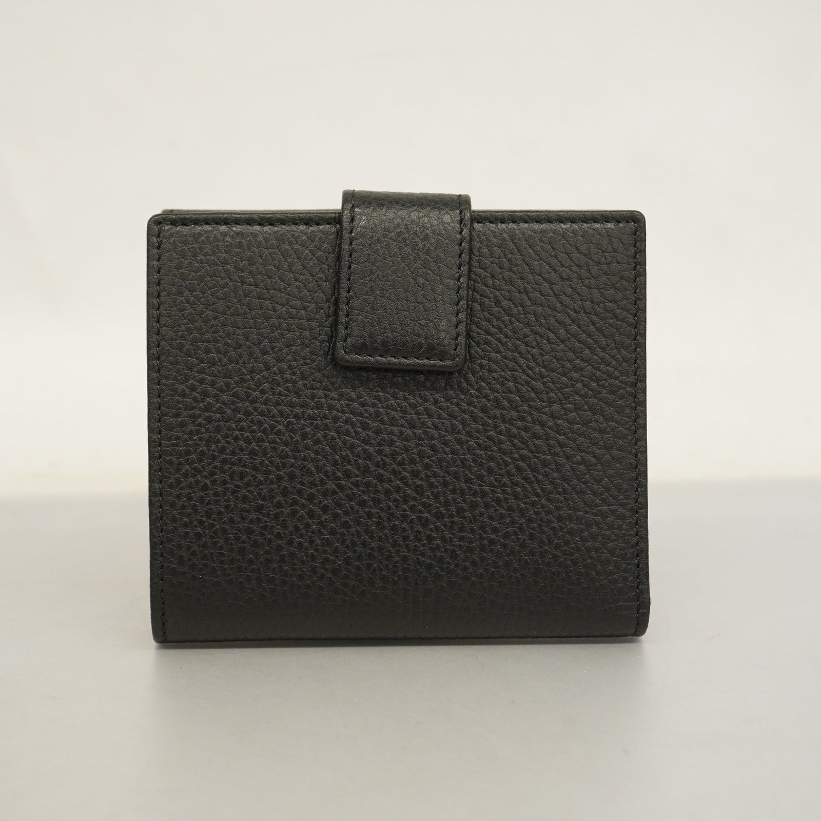 GUCCI GG Marmont Gold Hardware 456122 Women's Leather Wallet Black | AlmaBagz - Image 11