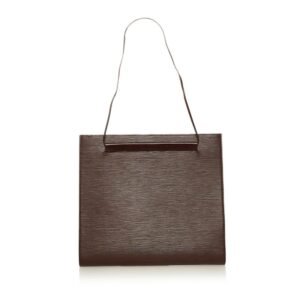 Louis Vuitton Epi Saint-Tropez Handbag Shoulder Bag M5246D Mocha Brown Leather Women's LOUIS VUITTON | AlmaBagz