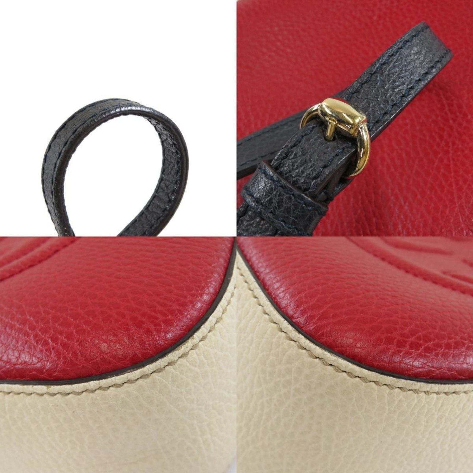 Gucci 431567 Soho Interlocking G Shoulder Bag Leather Ladies | AlmaBagz - Image 9