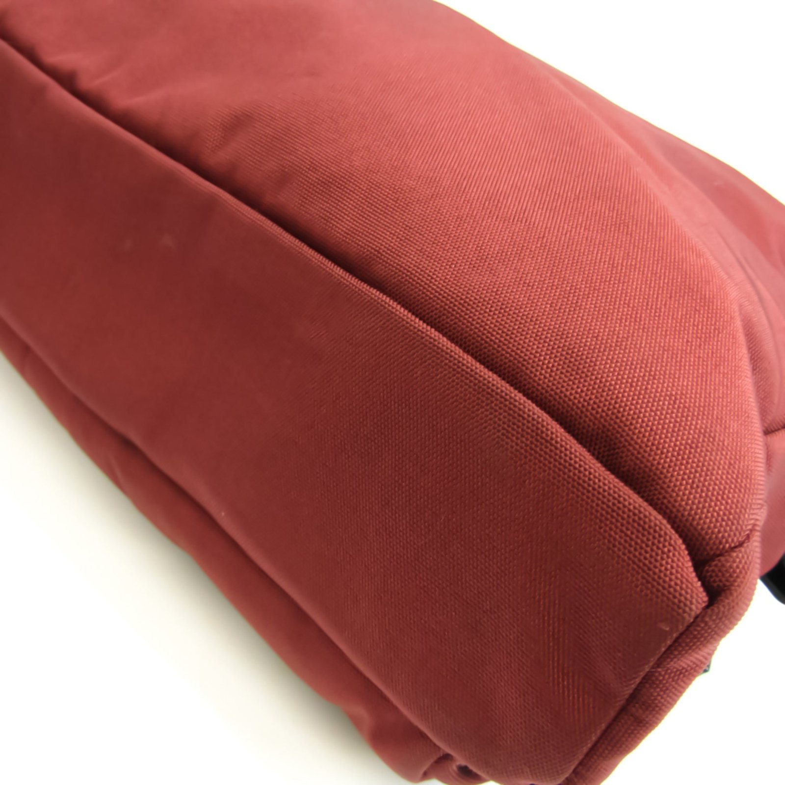 Gucci 019 0312 Unisex Nylon Canvas,Leather Messenger Bag,Shoulder Bag Red Brown | AlmaBagz - Image 4