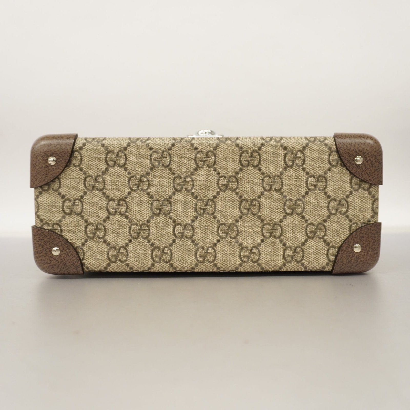 GUCCI Bamboo 2WAY Bag 533623 Women's GG Supreme,Leather Handbag,Shoulder | AlmaBagz - Image 2