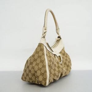 GUCCI GG Canvas Handbag 190525 Women's Handbag Beige,White | AlmaBagz