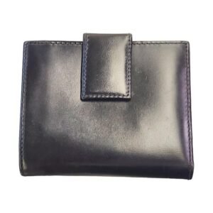 GUCCI GG Marmont Leather Double Hook Bifold Wallet 035 2888 2240 Black | AlmaBagz