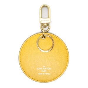 LOUIS VUITTON Porto Craie Ilustre New York City Keychain Brown Monogram PVC coated canvas M00873 | AlmaBagz