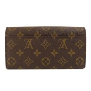 LOUIS VUITTON M60531 Portefeuille Sarah Monogram Long Wallet Canvas Women's | AlmaBagz