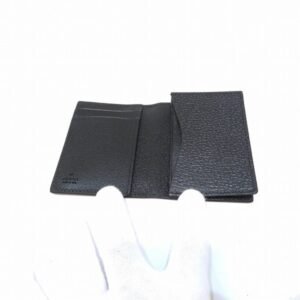 GUCCI GG Marmont 428737 Black Card Case Brand Accessory Unisex | AlmaBagz