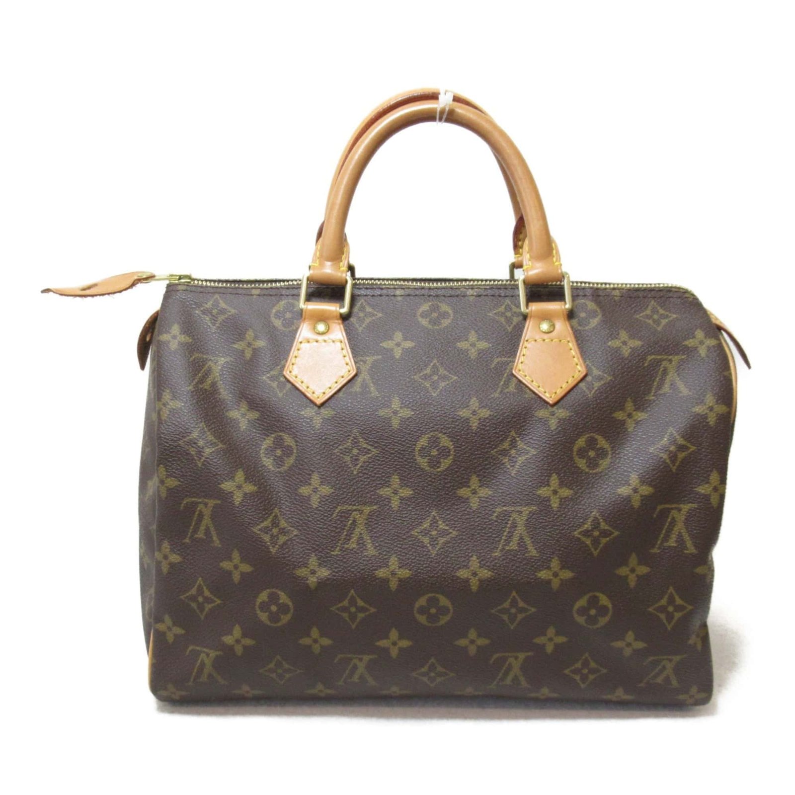 Louis Vuitton Speedy 30 handbag Brown Monogram PVC coated canvas M41526 | AlmaBagz