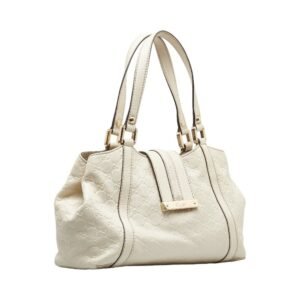 GUCCIsima Handbag 233610 White Leather Women's | AlmaBagz