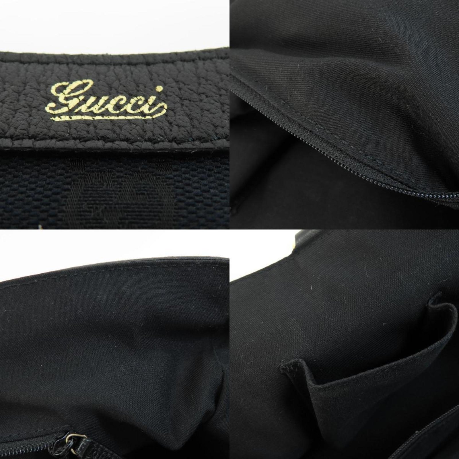 GUCCI 130739 GG Handbag Canvas Ladies | AlmaBagz - Image 4