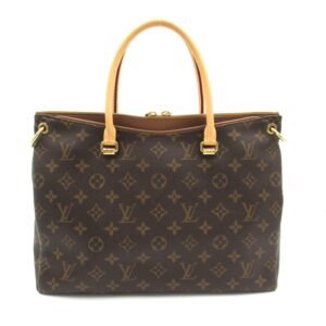 Louis Vuitton Pallas Brown Havane Monogram PVC coated canvas M40907 | AlmaBagz