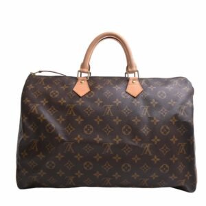 LOUIS VUITTON Monogram Speedy 40 Handbag Boston Bag M41522 Brown Women's | AlmaBagz