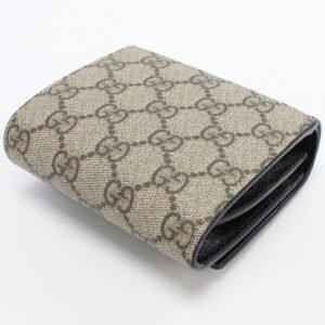 GUCCI Medium GG Marmont 598587 17WAG 1283 Bifold Wallet PVC Ladies | AlmaBagz