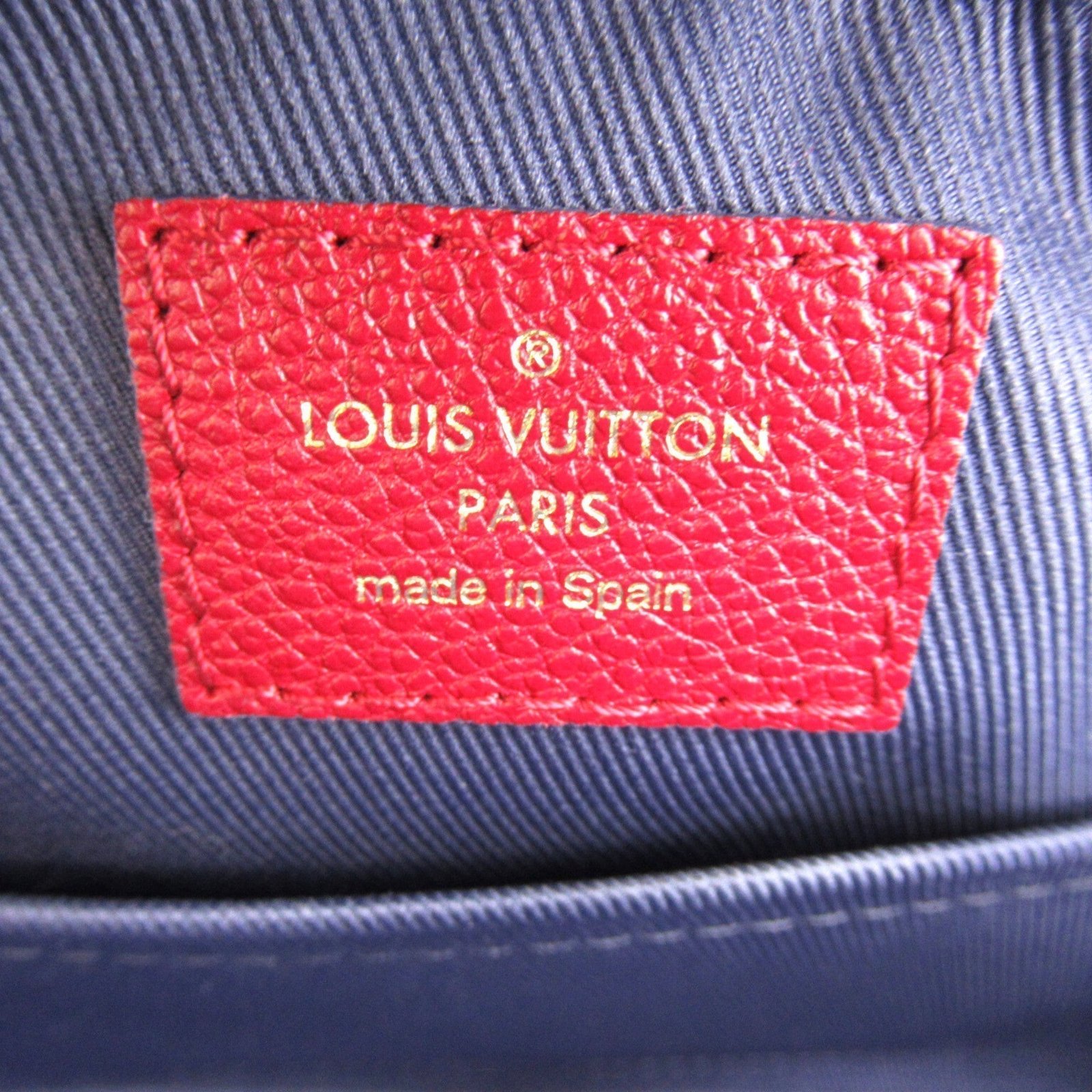 Louis Vuitton Saintonge Bordeaux system Cherry berry Monogram empreinte leather M44795 | AlmaBagz - Image 6