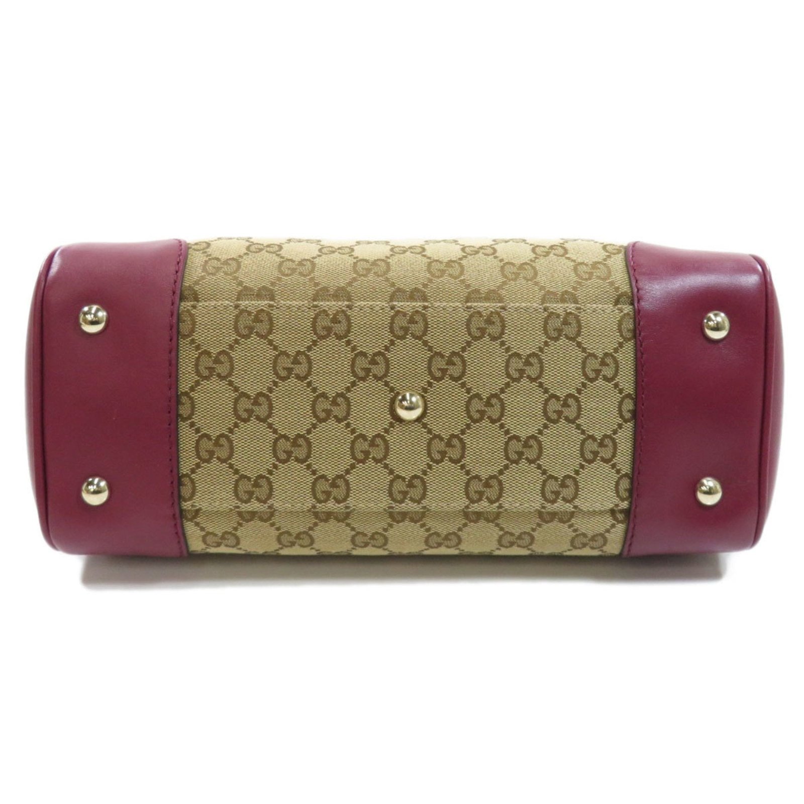 Gucci 257061 GG Tote Bag Canvas / Leather Women's GUCCI | AlmaBagz - Image 4