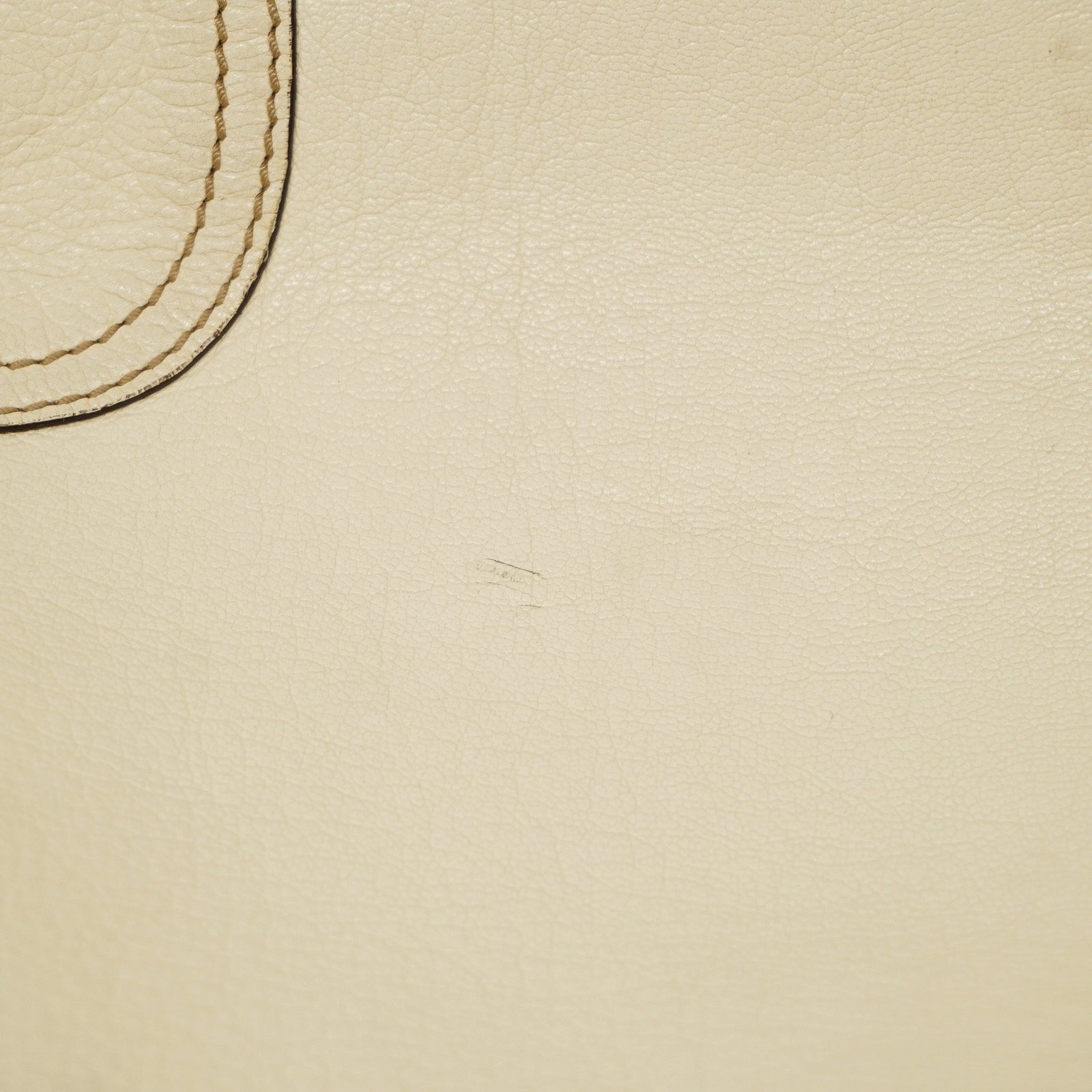 GUCCI Sherry Princey 163805 Women's Leather Tote Bag Ivory | AlmaBagz - Image 9