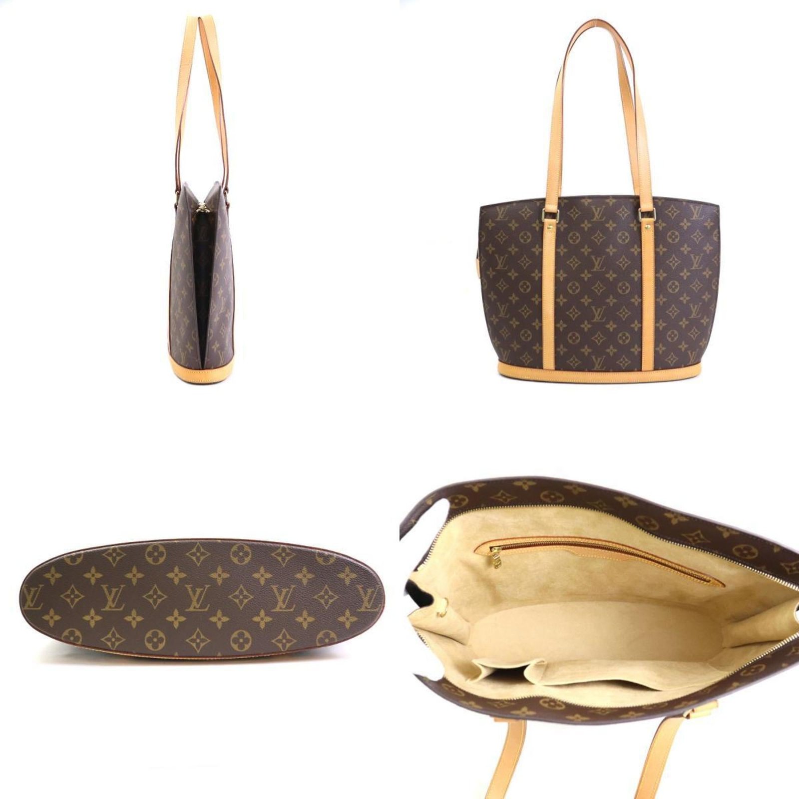 LOUIS VUITTON Shoulder Bag Monogram Babylon Canvas Brown Unisex M51102 99543a | AlmaBagz