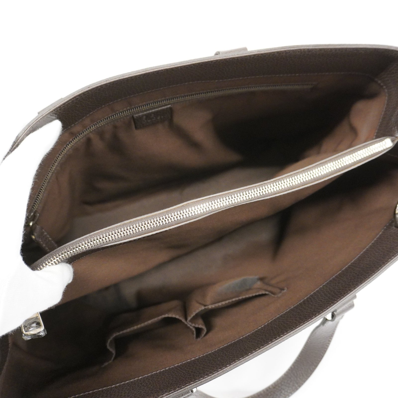 GUCCI GG Canvas 2way Bag 449169 GG Canvas Handbag,Shoulder Bag Beige,Brown | AlmaBagz - Image 5