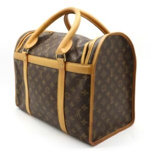LOUIS VUITTON Monogram Sac Chillen 40 Small Dog Carrier Bag Pet Boston M42024 | AlmaBagz