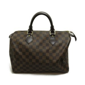 LOUIS VUITTON Speedy 30 Brown Ebene Damier PVC coated canvas N41531 | AlmaBagz