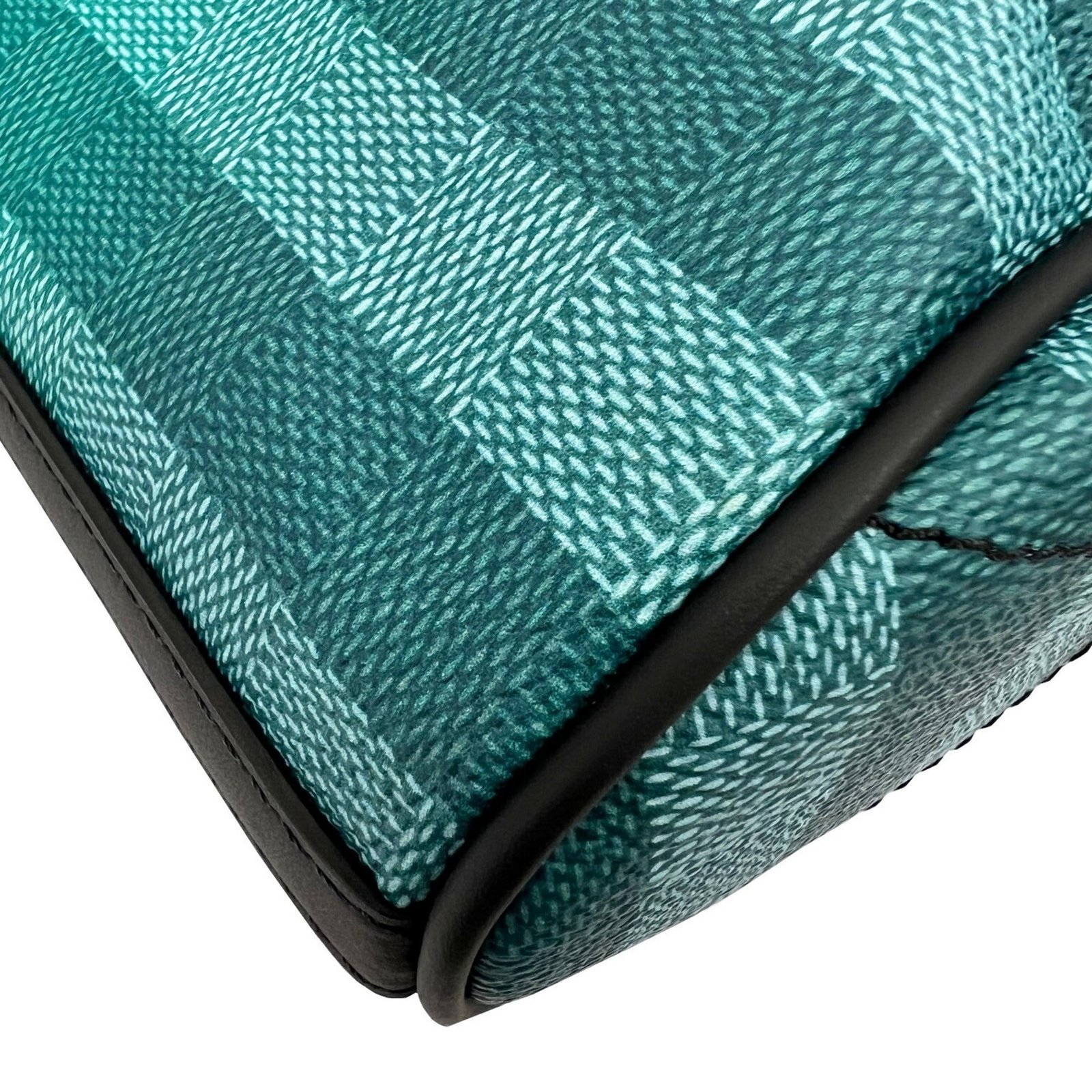 LOUIS VUITTON Sac Marant Shoulder Bag HandBag M59920 RFID Damier Stripe Yellow Green Men's | AlmaBagz - Image 8