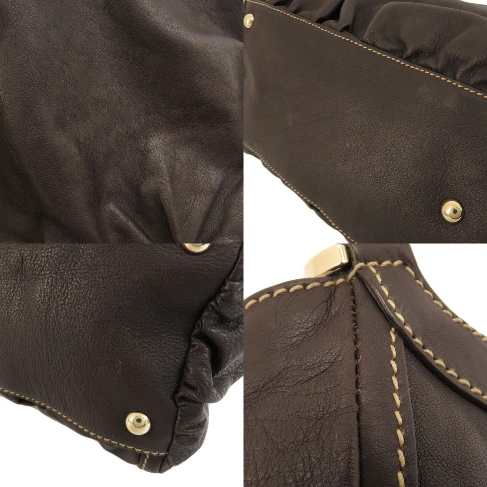 GUCCI 189835 Abbey Tote Bag Leather Ladies | AlmaBagz - Image 7