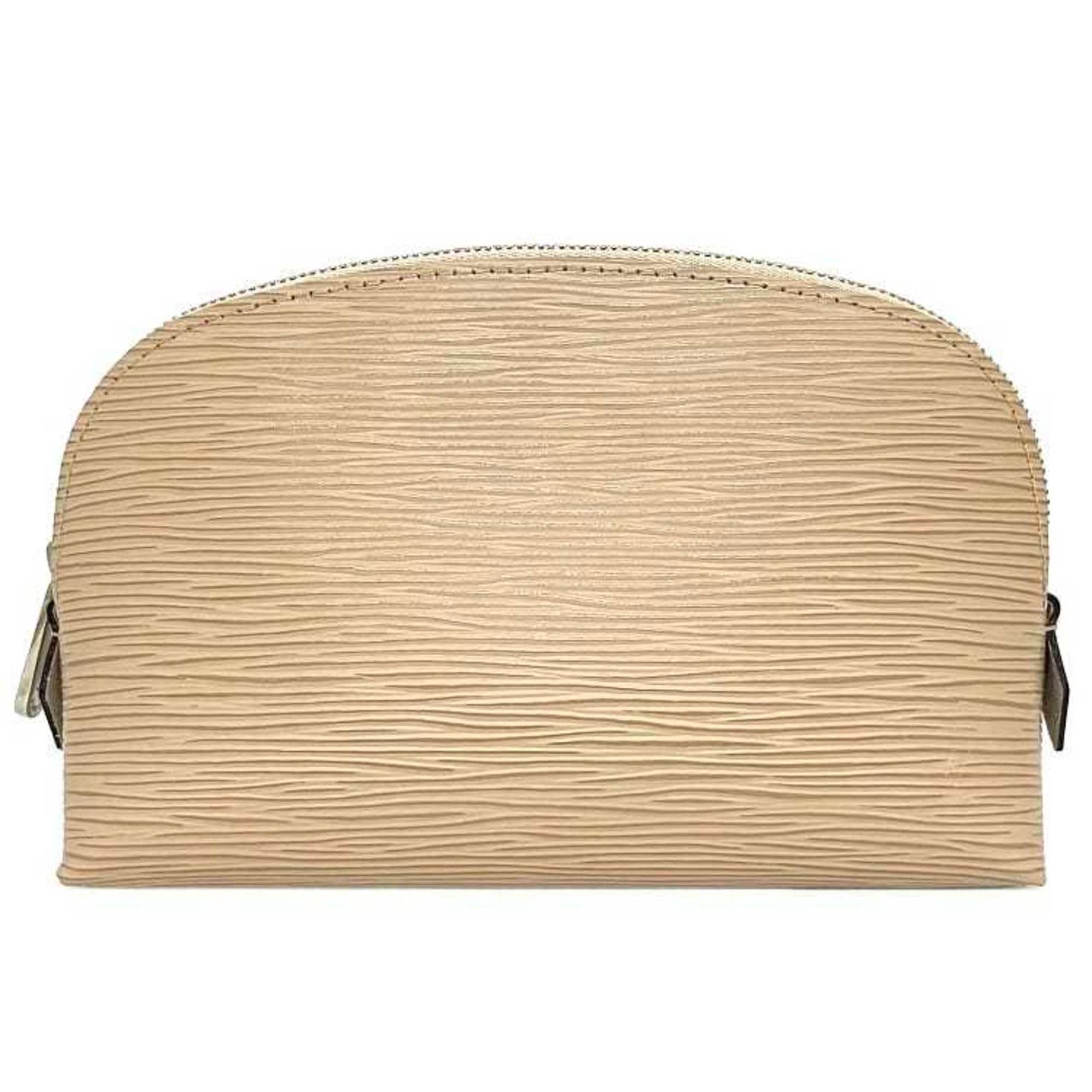 LOUIS VUITTON Pouch Pochette Tick Beige Dune Epi M41350 Leather SR3165 | AlmaBagz - Image 10
