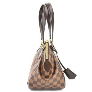 LOUIS VUITTON Handbag Damier Verona PM Canvas Brown Gold Women's N41117 e55814a | AlmaBagz