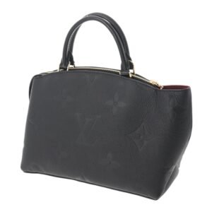 LOUIS VUITTON Monogram Emplant Petit Palais PM Noir M58916 Women's Bag | AlmaBagz
