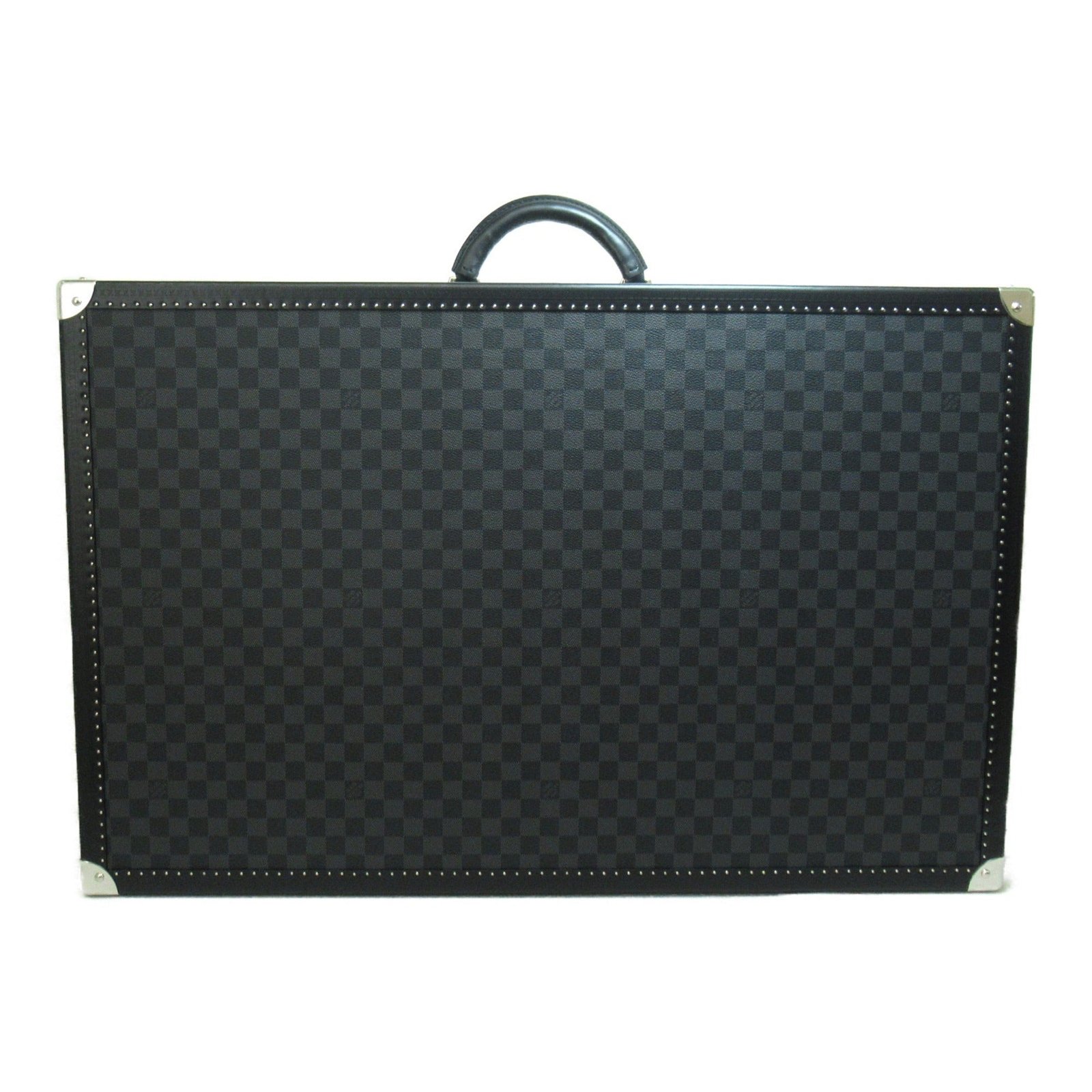 LOUIS VUITTON Bisten 80 Black Damier graphite PVC coated canvas | AlmaBagz