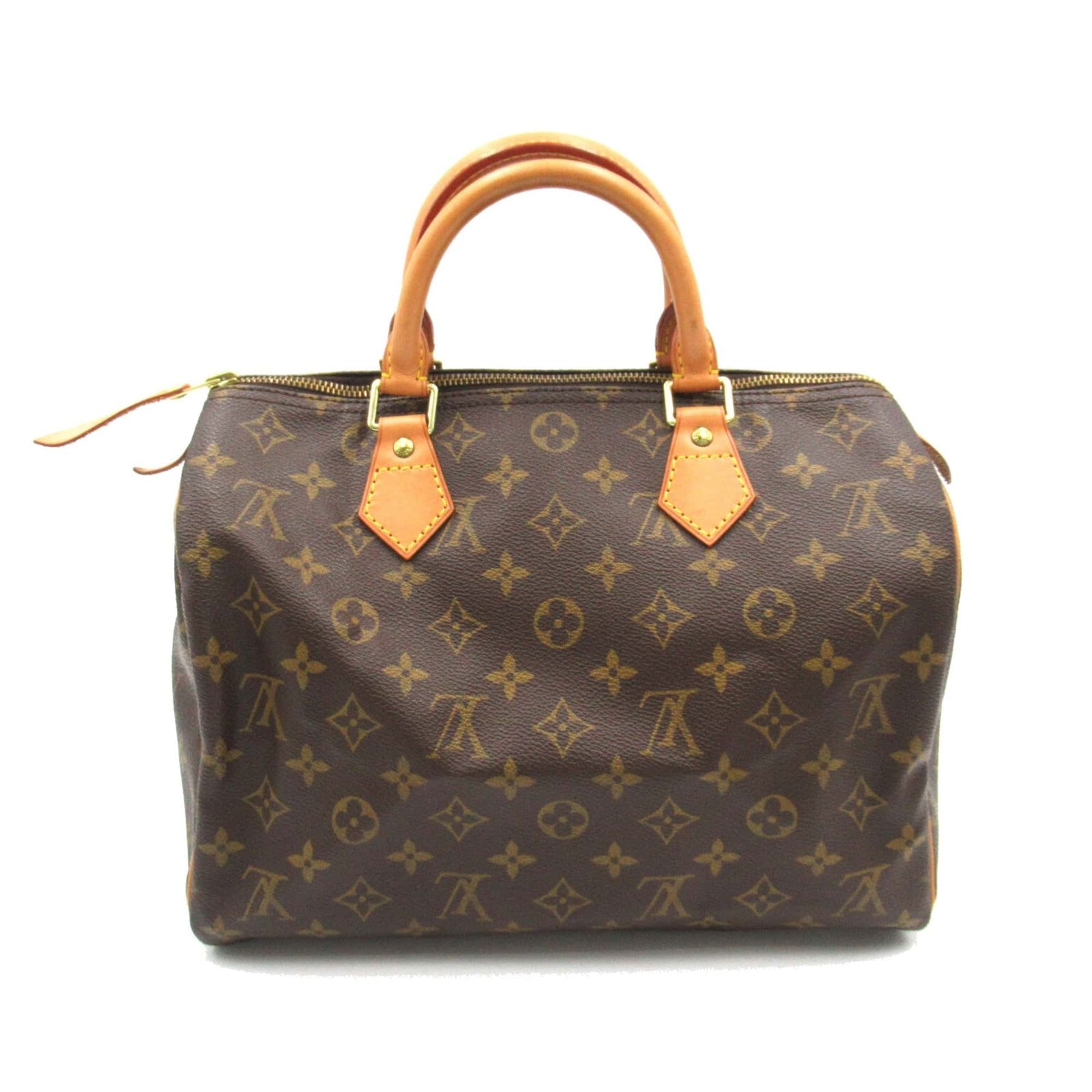 LOUIS VUITTON Speedy 30 Brown Monogram PVC coated canvas M41526 | AlmaBagz