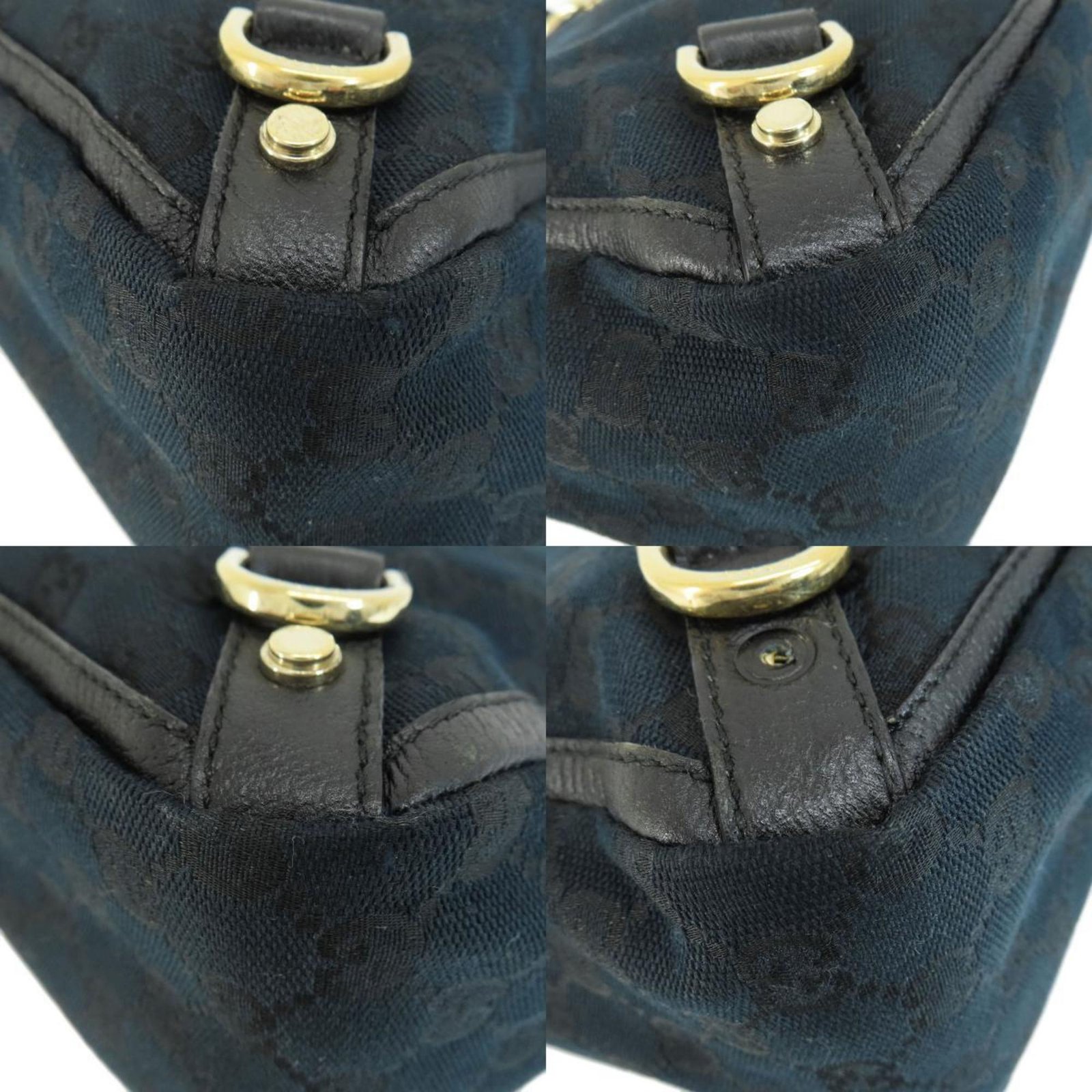 GUCCI 130739 GG Handbag Canvas Ladies | AlmaBagz - Image 9