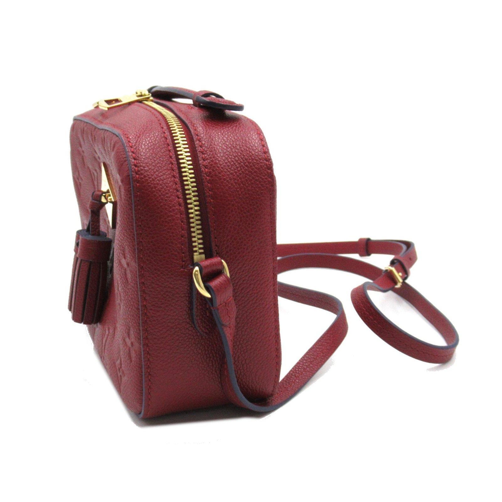 Louis Vuitton Saintonge Bordeaux system Cherry berry Monogram empreinte leather M44795 | AlmaBagz - Image 2